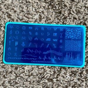 Maniology nursing medical doctor nail plate